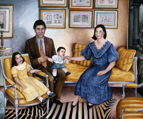 Gillian Barlow, The Yavar Family, New York